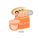 เซ็ต 3 ชิ้น มาย แมทช์ ฟาวเดชั่น พาวเดอร์ เอสพีเอฟ 35 พีเอ+++ - N20 ผิวขาวธรรมชาติ ราคาพิเศษ 180 บาท (สุทธิ) จากปกติ 237 บาท